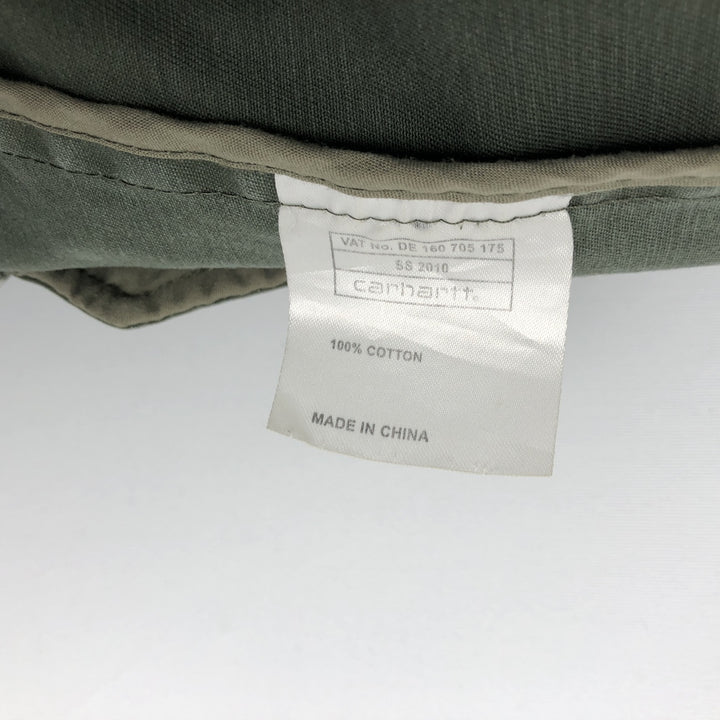 Carhartt Work Blouson, Men's Size M (approx.) cotton Khaki type Vintage Second Hand