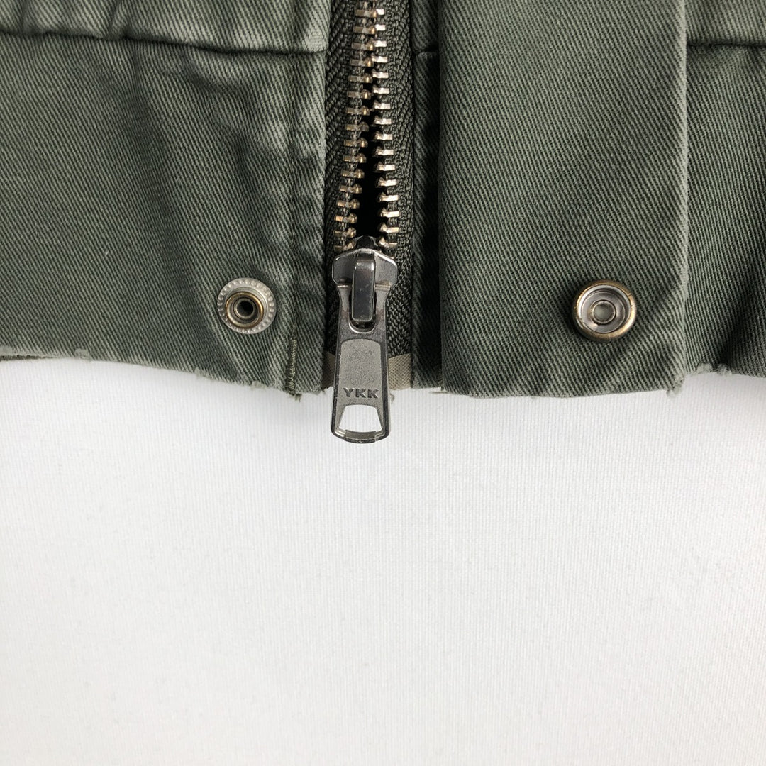 Carhartt Work Blouson, Men's Size M (approx.) cotton Khaki type Vintage Second Hand