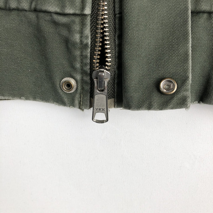 Carhartt Work Blouson, Men's Size M (approx.) cotton Khaki type Vintage Second Hand