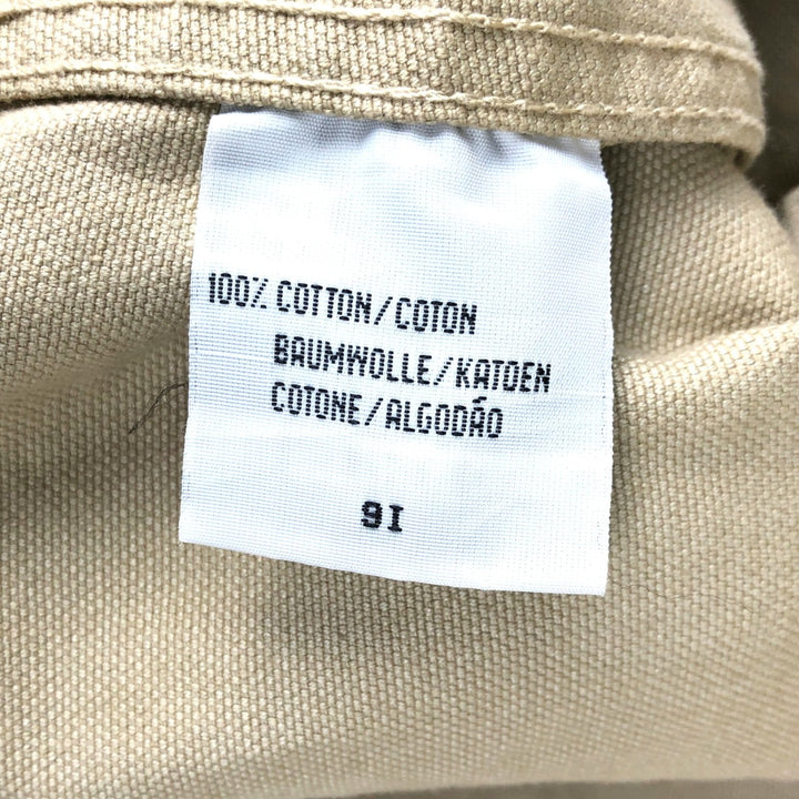 Lee Duck Work Jacket, Men's Size L (approx.) cotton Beige type Vintage Second Hand