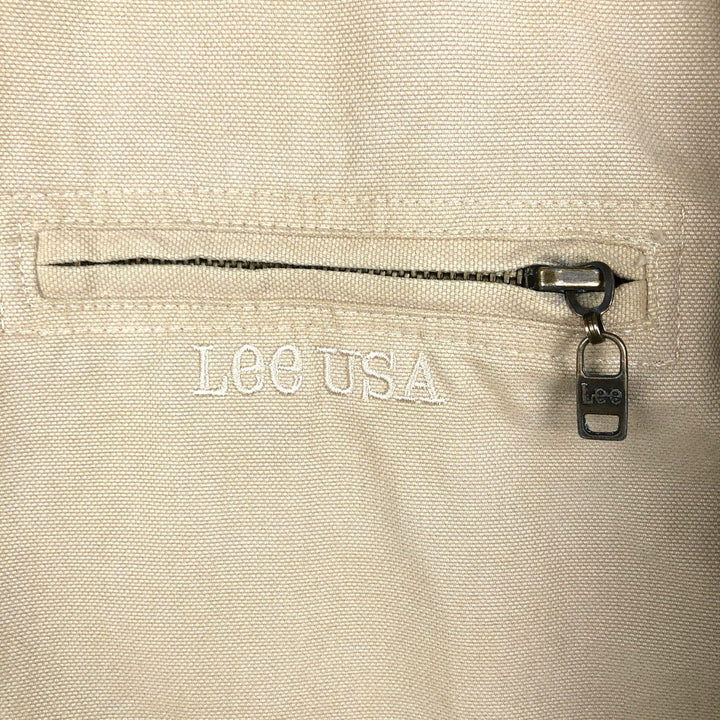 Lee Duck Work Jacket, Men's Size L (approx.) cotton Beige type Vintage Second Hand