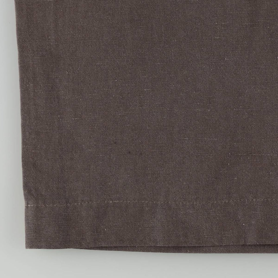 2000'S Banana Republic Modern Relaxed Fit Cotton x Linen Pants, Men's Size W34 (approx.) linen brown type Vintage Second Hand