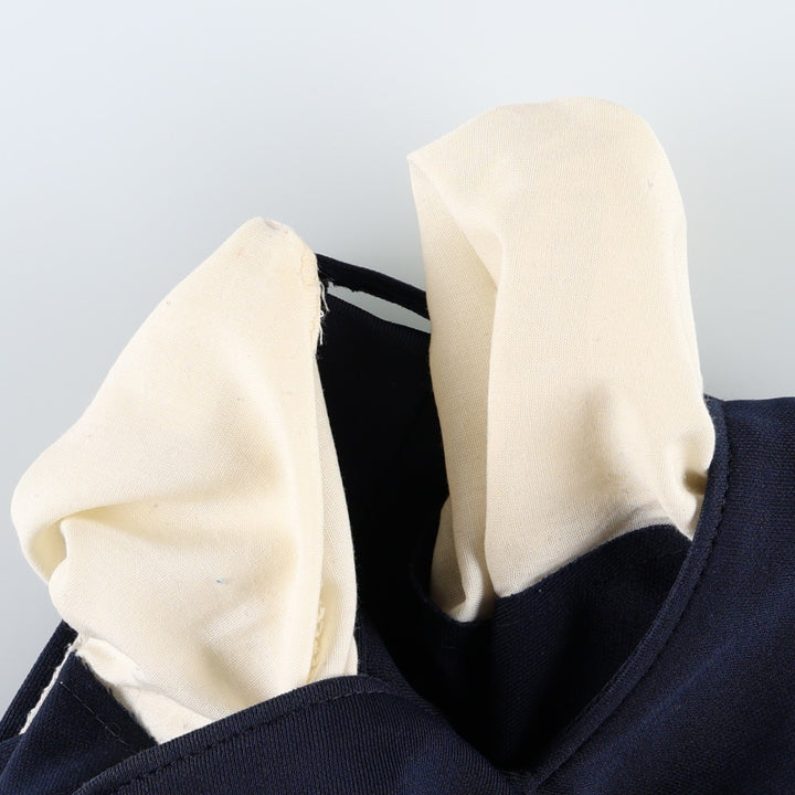 1970'S Dickies slacks pants, men's size W34 (approx.), vintage. unclear navy blue type Vintage Second Hand