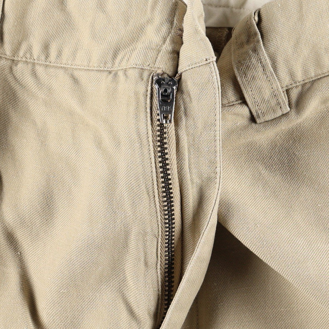 Ralph Lauren POLO by Ralph Lauren Men's Slacks, Size W37 silk Beige type Vintage Second Hand