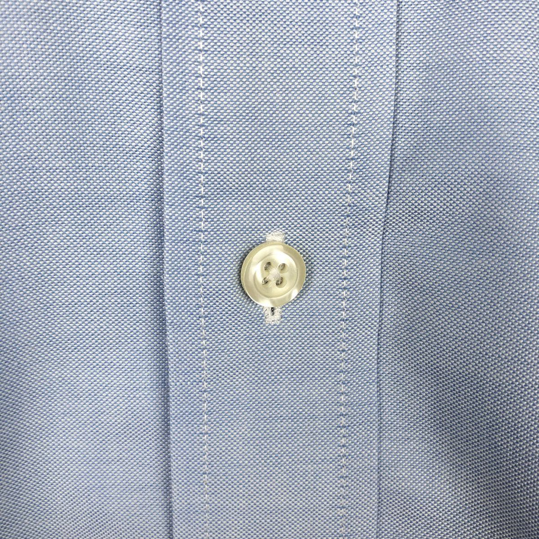 Brooks Brothers 346 long sleeve button-down shirt, men's size XL Supima Cotton Blue type light blue Vintage Second Hand