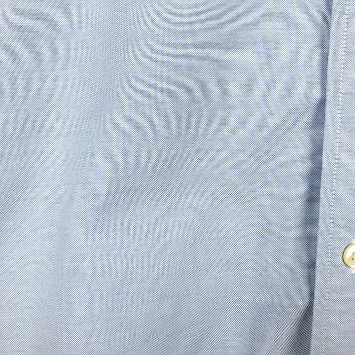Brooks Brothers 346 long sleeve button-down shirt, men's size XL Supima Cotton Blue type light blue Vintage Second Hand