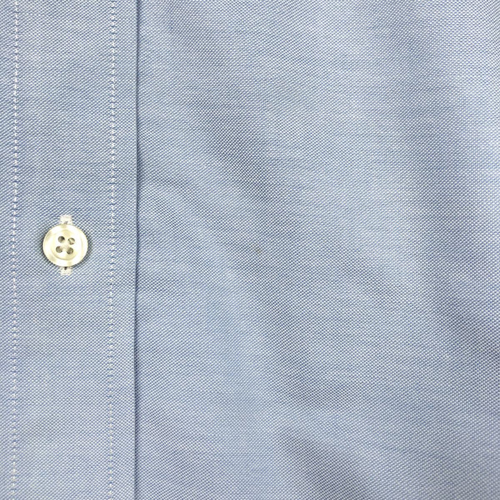 Brooks Brothers 346 long sleeve button-down shirt, men's size XL Supima Cotton Blue type light blue Vintage Second Hand