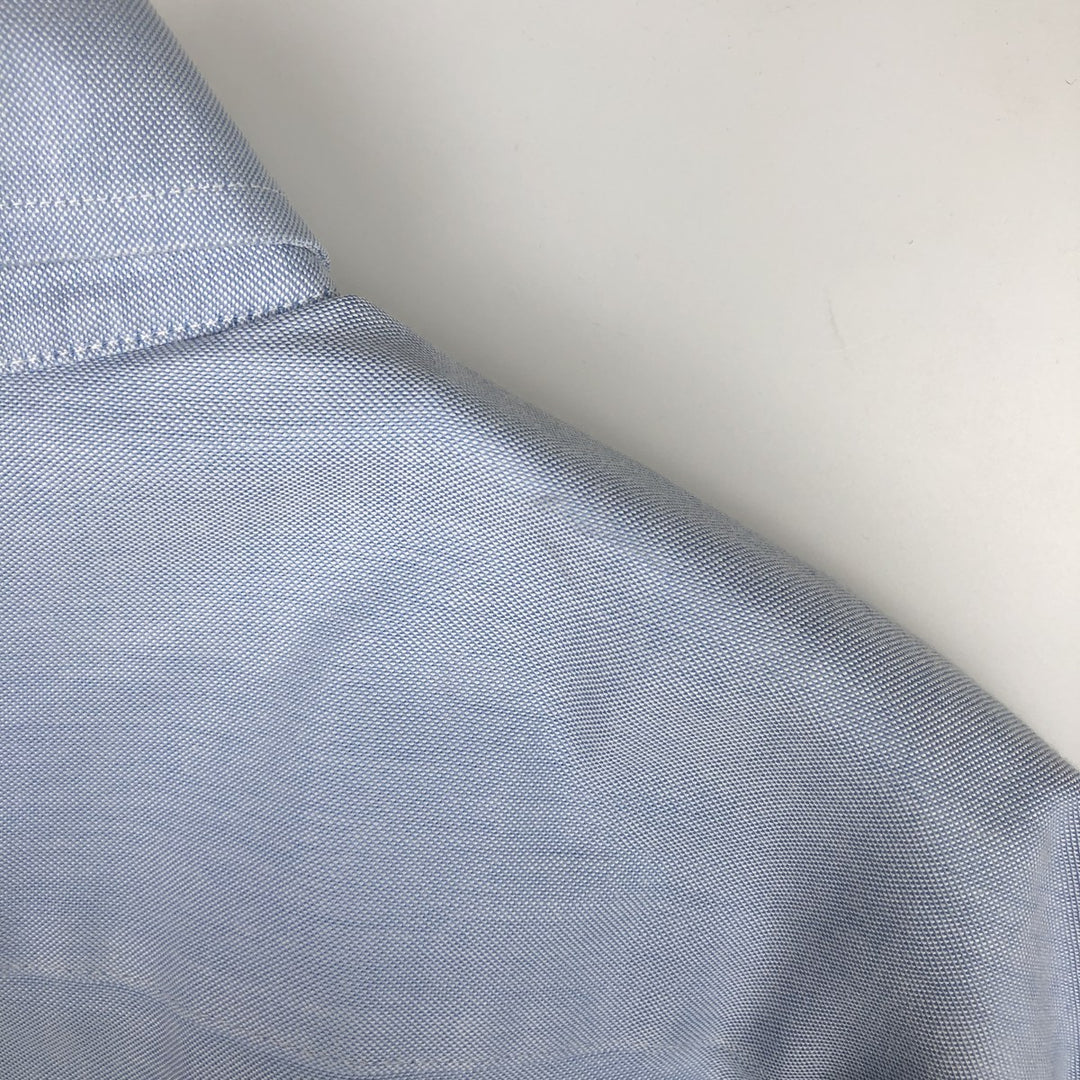 Brooks Brothers 346 long sleeve button-down shirt, men's size XL Supima Cotton Blue type light blue Vintage Second Hand