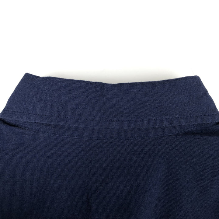 Brooks Brothers 346 Regular Fit Long-Sleeve Button-Down Shirt, Men's Size M (approx.) cotton Navy blue Vintage Second Hand