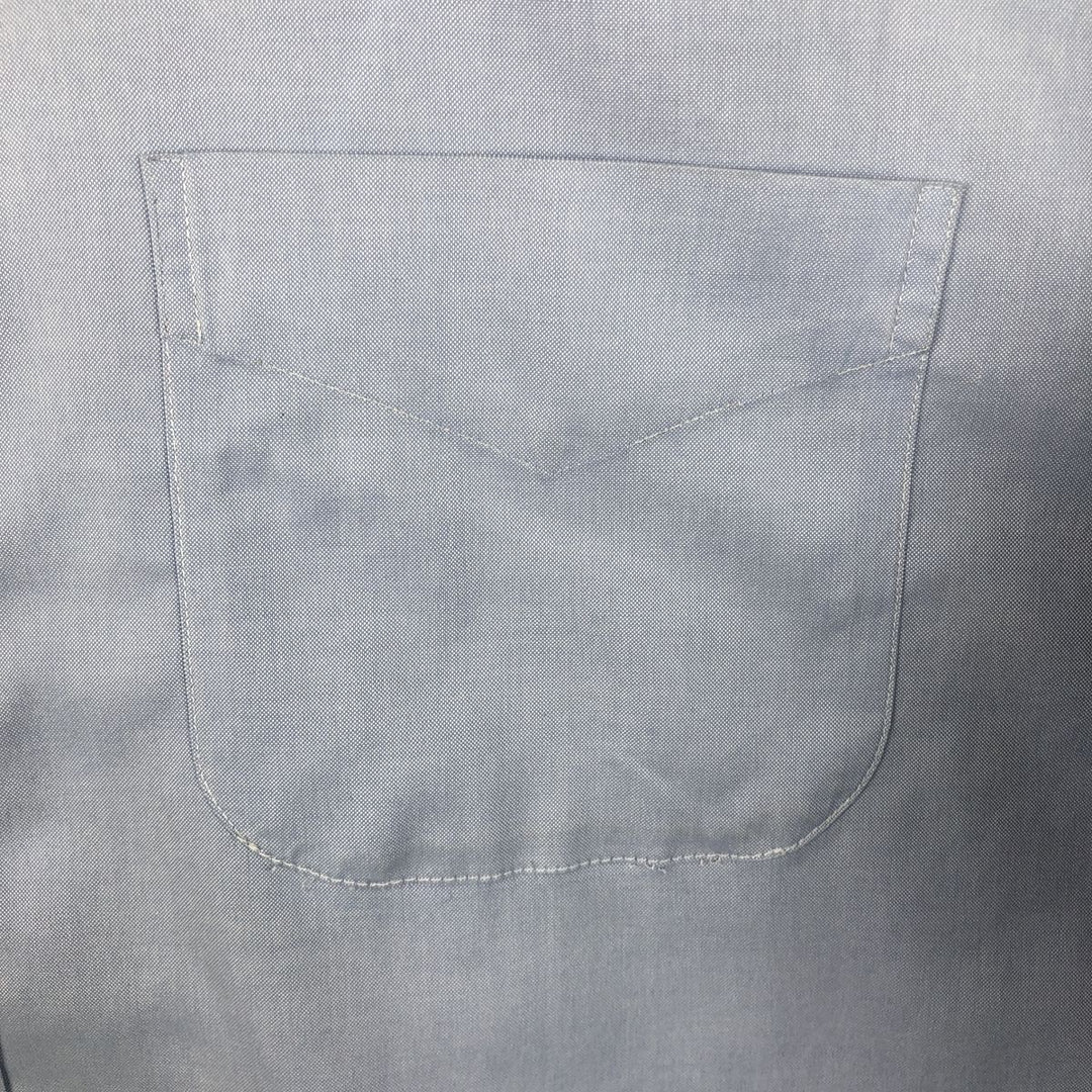 Brooks Brothers Madison Fit Long-Sleeve Button-Down Shirt, Men's Size L (approx.) cotton Blue type light blue Vintage Second Hand