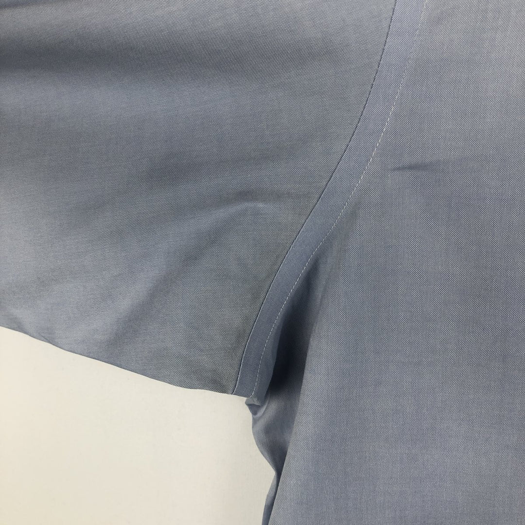 Brooks Brothers Madison Fit Long-Sleeve Button-Down Shirt, Men's Size L (approx.) cotton Blue type light blue Vintage Second Hand