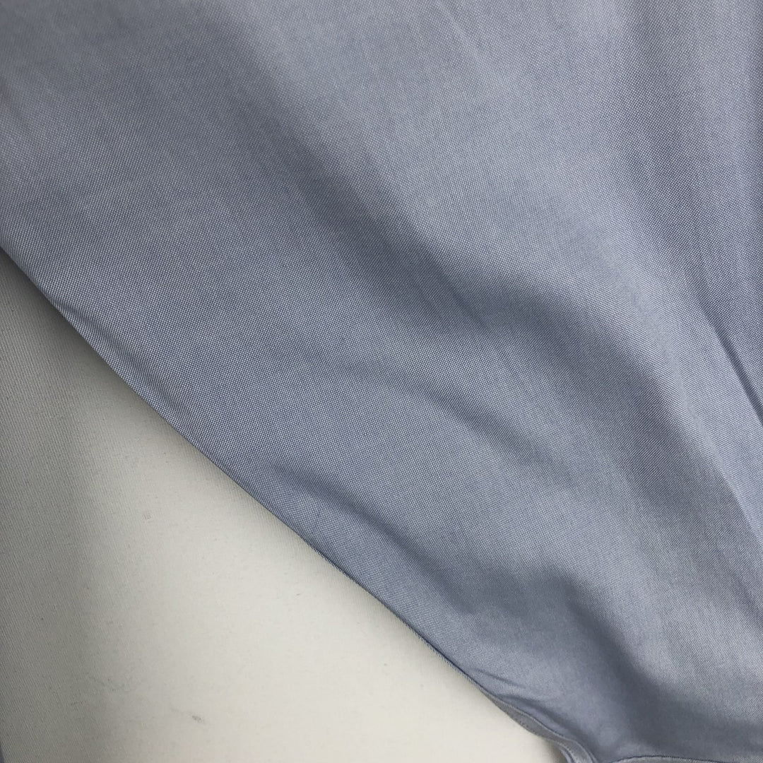 Brooks Brothers Madison Fit Long-Sleeve Button-Down Shirt, Men's Size L (approx.) cotton Blue type light blue Vintage Second Hand