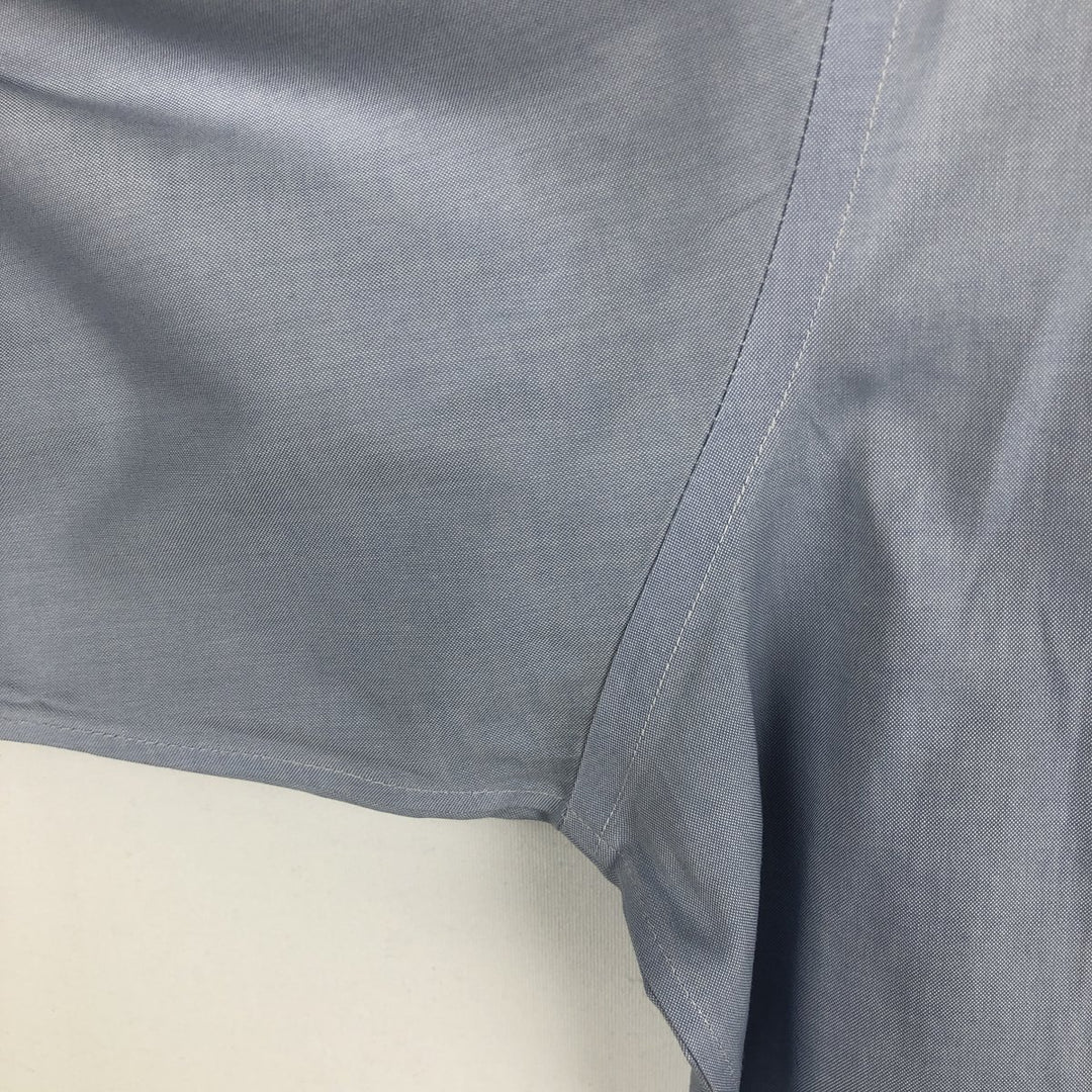 Brooks Brothers Madison Fit Long-Sleeve Button-Down Shirt, Men's Size L (approx.) cotton Blue type light blue Vintage Second Hand