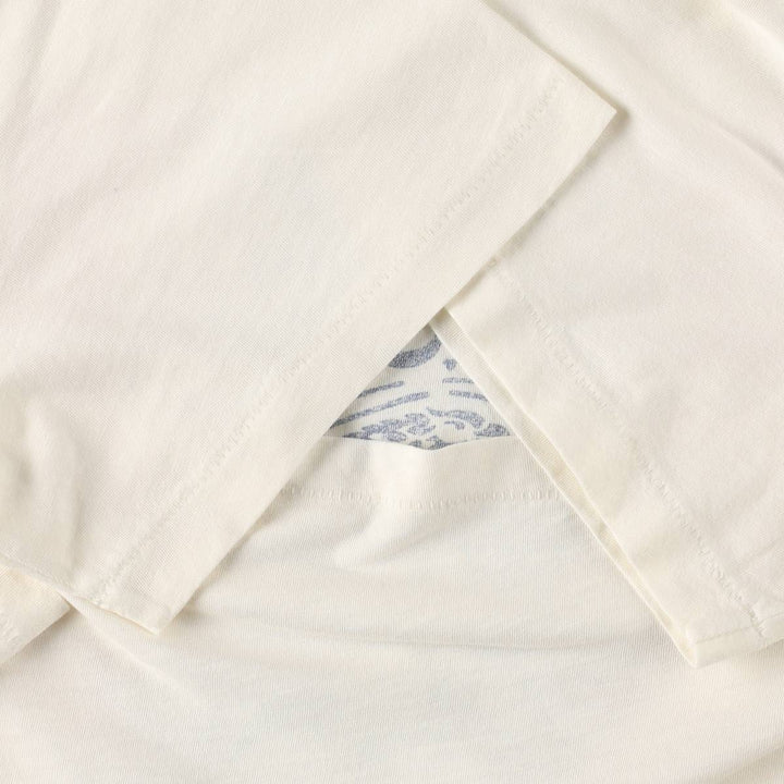 Ralph Lauren POLO RALPH LAUREN Short-Sleeve Printed T-Shirt, Men's Size XL (approx.) cotton unbleached Vintage Second Hand