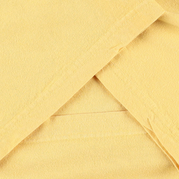 Ralph Lauren POLO by Ralph Lauren short sleeve one point logo T-shirt men's L size cotton yellow type Vintage Second Hand
