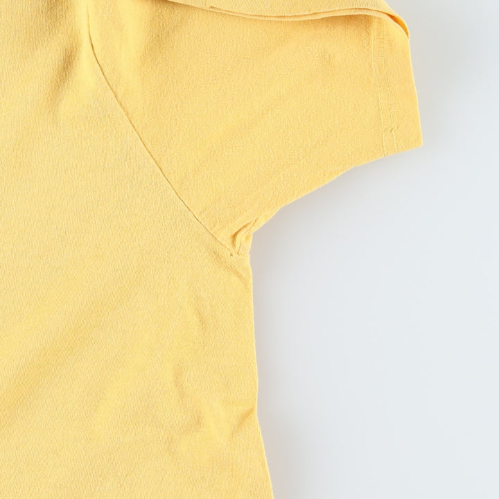 Ralph Lauren POLO by Ralph Lauren short sleeve one point logo T-shirt men's L size cotton yellow type Vintage Second Hand