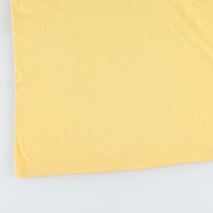 Ralph Lauren POLO by Ralph Lauren short sleeve one point logo T-shirt men's L size cotton yellow type Vintage Second Hand