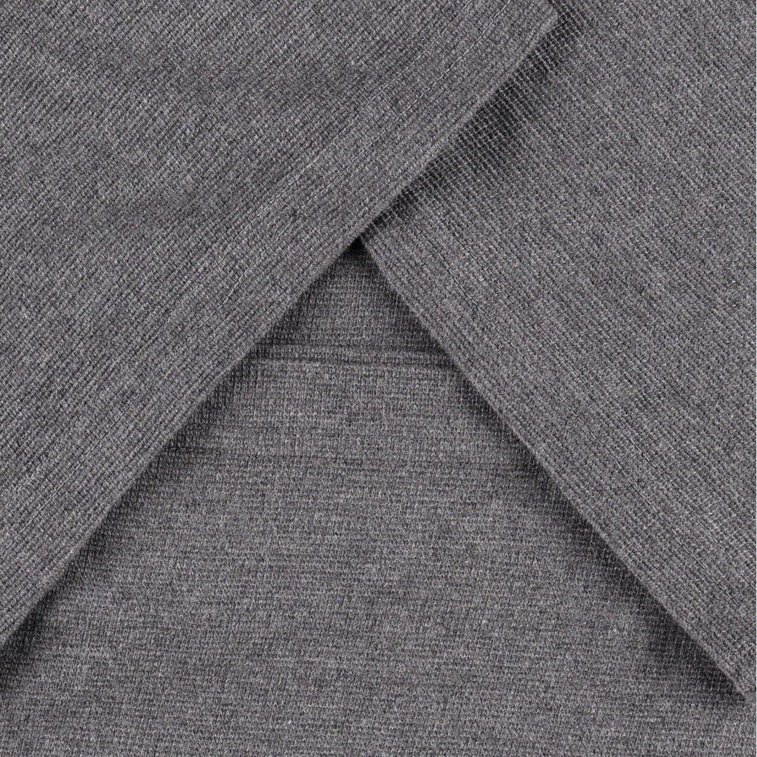 Ralph Lauren CHAPS Henley neck short-sleeved T-shirt with a single logo, men's size XL equivalent, vintage. cotton gray type Vintage Second Hand