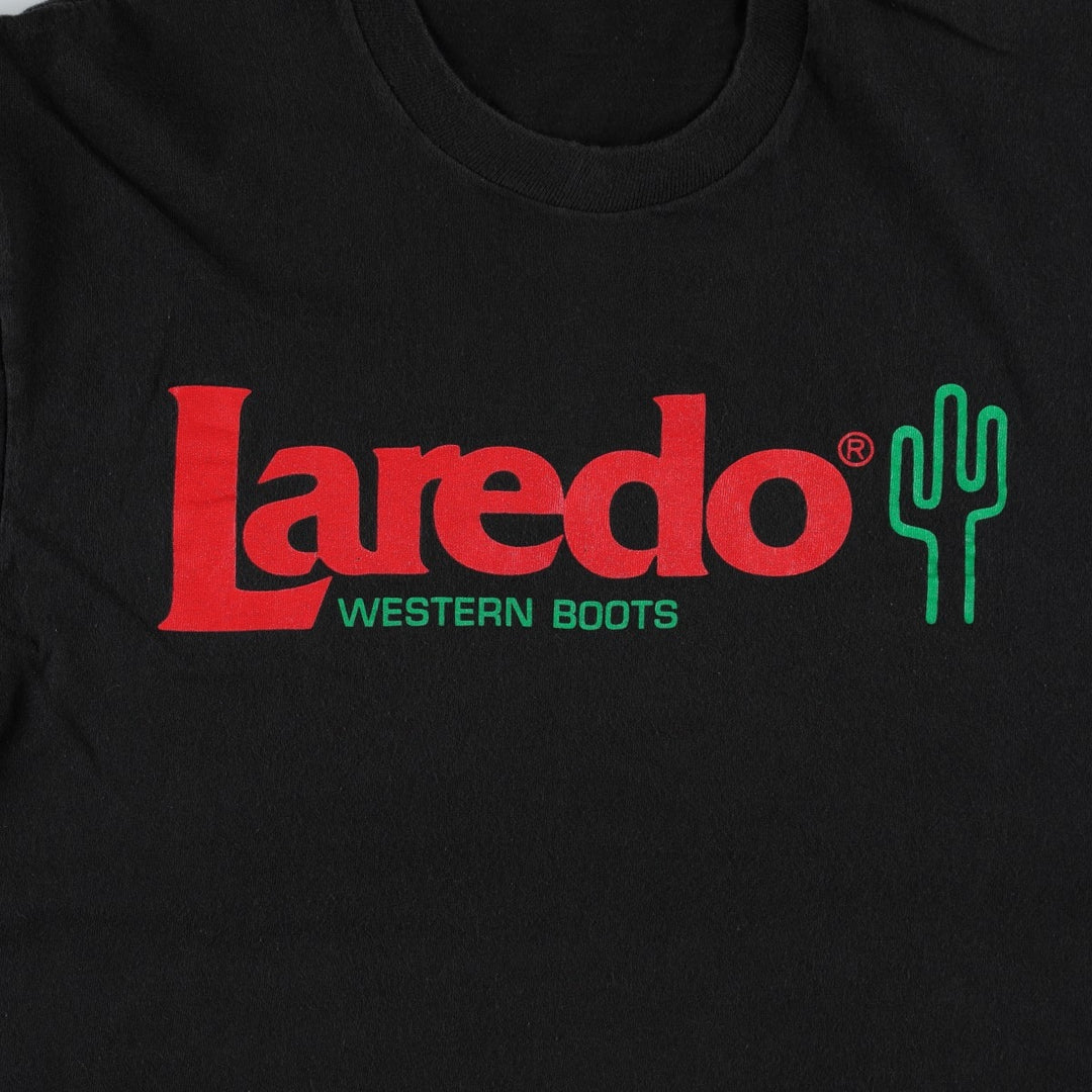 90'S Fruit of the Loom Advertising T-shirt Made in USA Men's XL Vintage cotton black type Vintage Second Hand