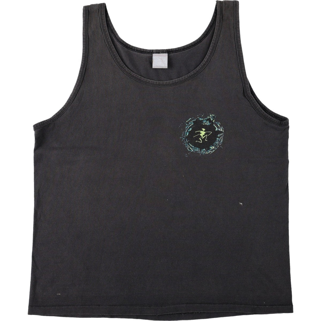 1990'S Ocean Pacific Silver Tag Tank Top, Men's Size M (approx.), Vintage cotton black type Vintage Second Hand