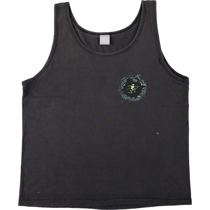 1990'S Ocean Pacific Silver Tag Tank Top, Men's Size M (approx.), Vintage cotton black type Vintage Second Hand