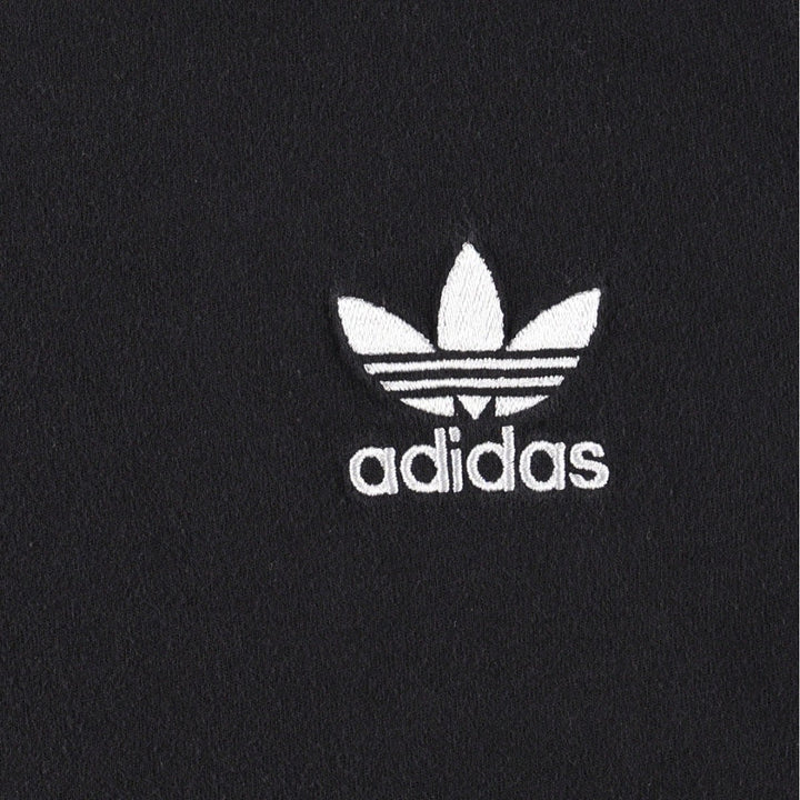 Adidas logo T-shirt, men's XL size cotton black type Vintage Second Hand