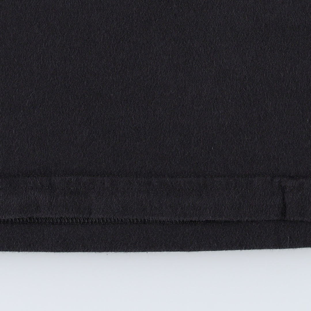 Adidas logo T-shirt, men's size M unclear black type Vintage Second Hand