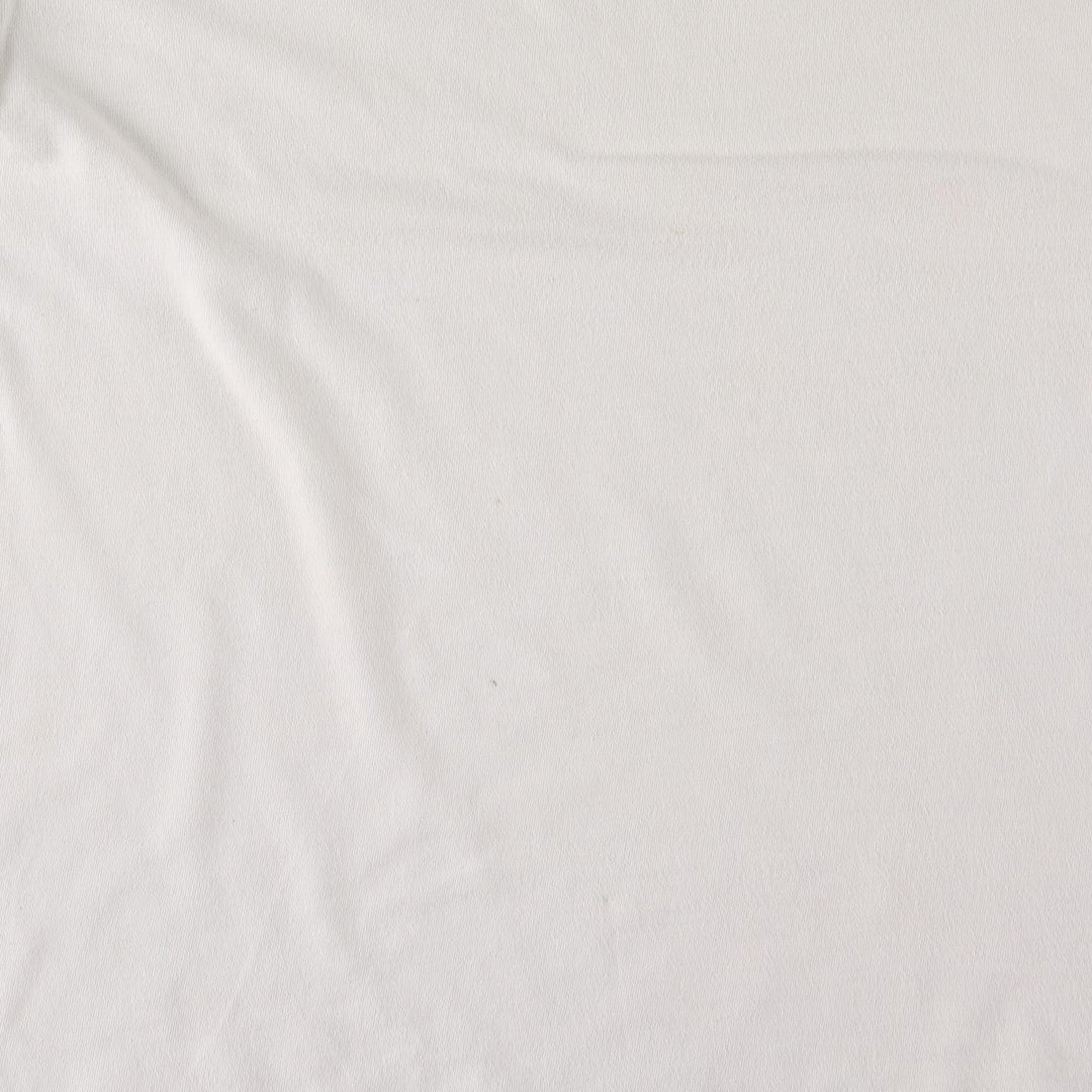 Adidas logo T-shirt, men's size M cotton white type Vintage Second Hand