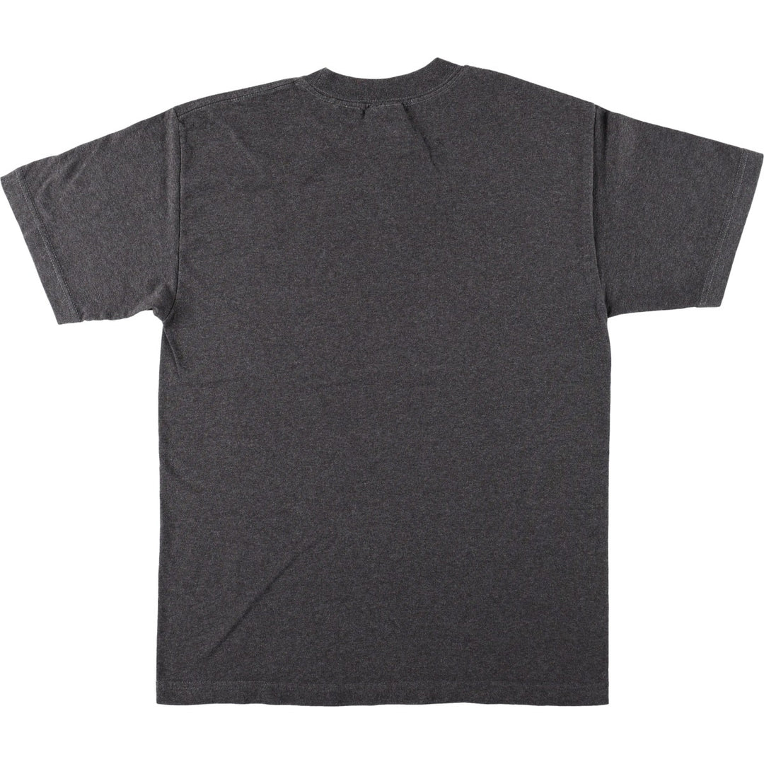 00'S Nike logo print T-shirt, men's size M polyester Charcoal Vintage Second Hand