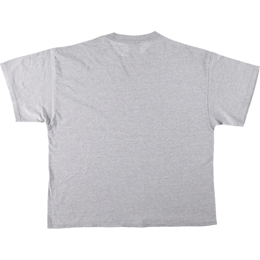 2000'S Nike Center Logo Print T-Shirt, Men's Size XL cotton gray type Vintage Second Hand