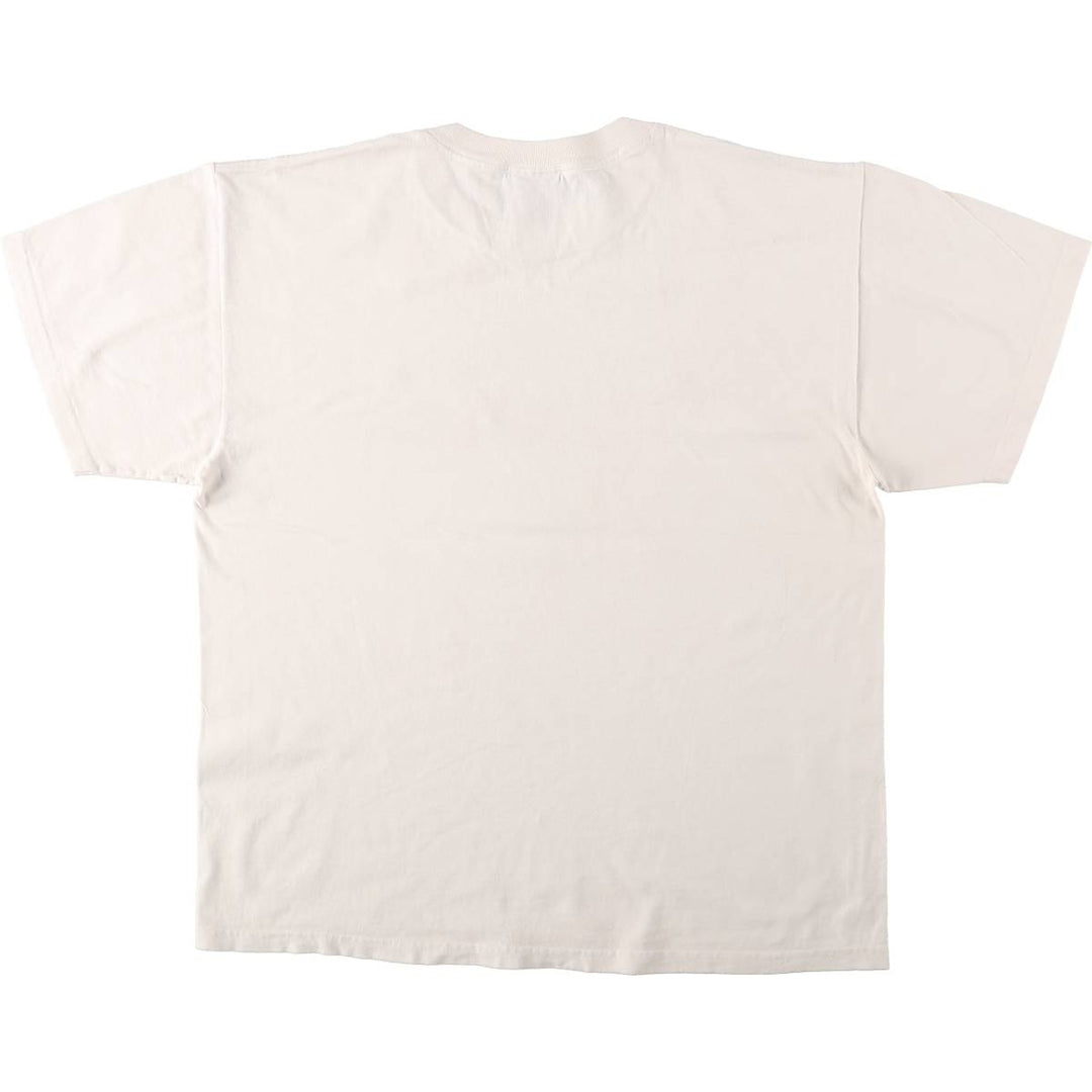 90'S Nike Logo Print T-Shirt, Made in Canada, Men's Size L (approx.), Vintage cotton white type Vintage Second Hand