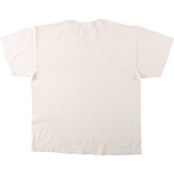 90'S Nike Logo Print T-Shirt, Made in Canada, Men's Size L (approx.), Vintage cotton white type Vintage Second Hand
