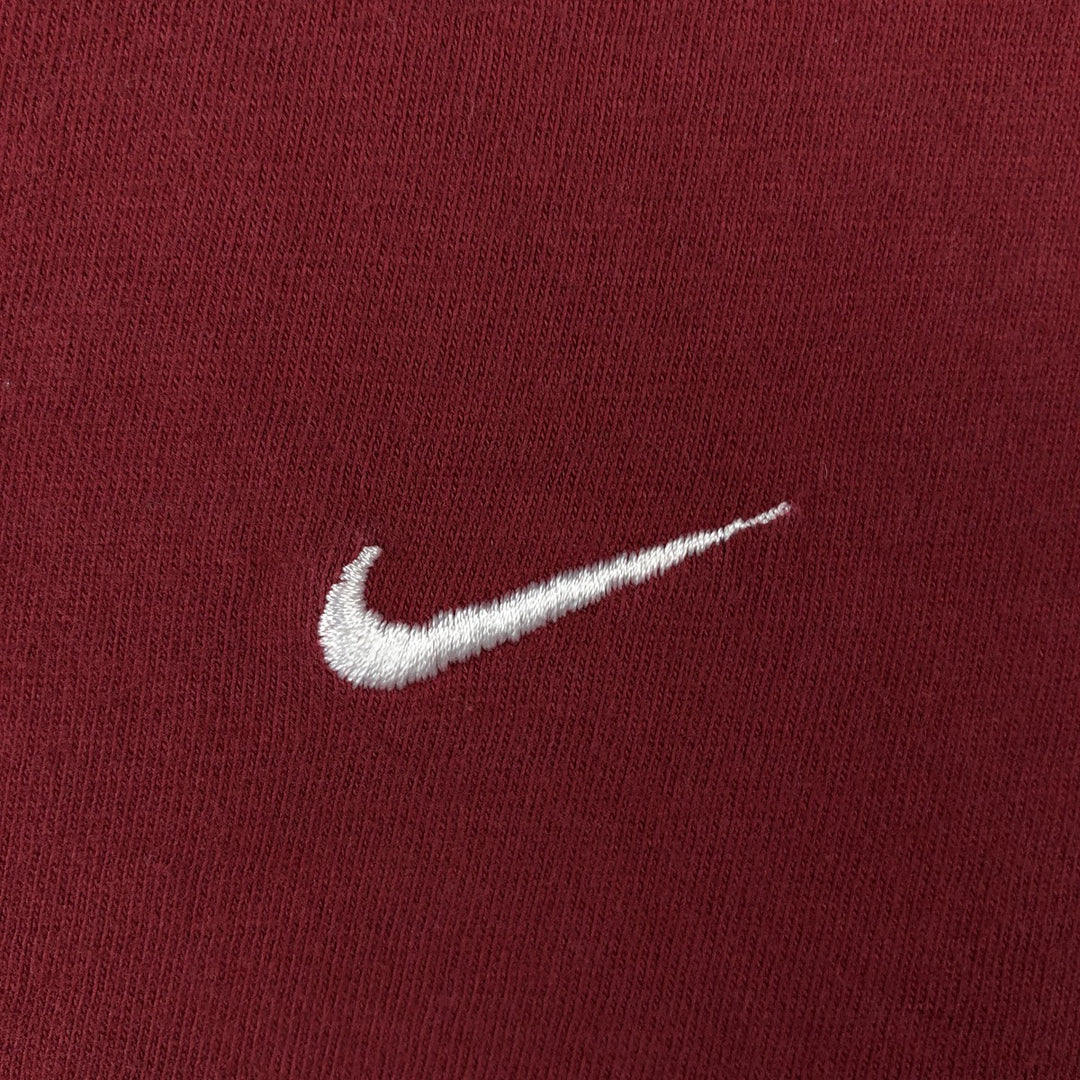 00'S Nike One Point Logo T-shirt Men's XL cotton Red type red-purple Vintage Second Hand