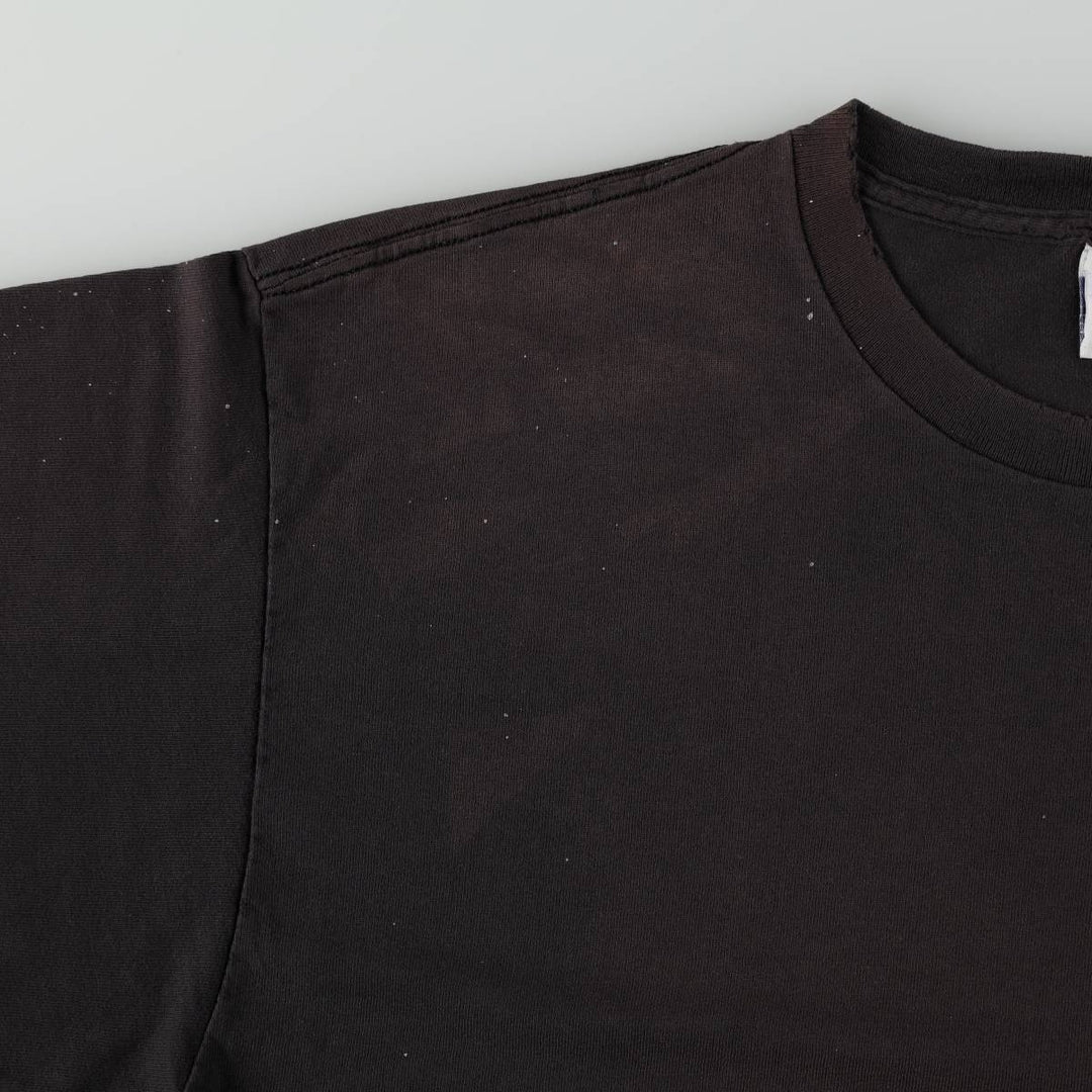 90'S Reebok sports print t-shirt, made in USA, men's size XL (approx.), vintage. cotton Charcoal Vintage Second Hand