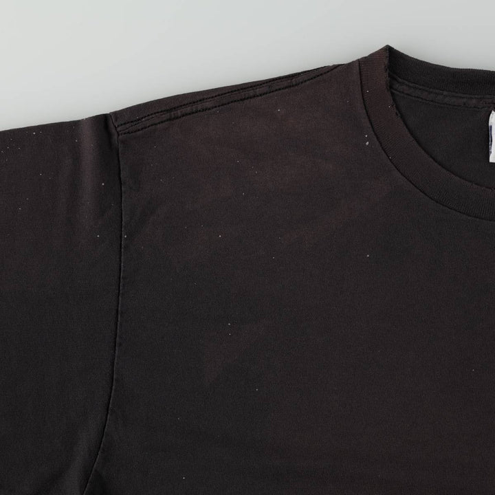 90'S Reebok sports print t-shirt, made in USA, men's size XL (approx.), vintage. cotton Charcoal Vintage Second Hand