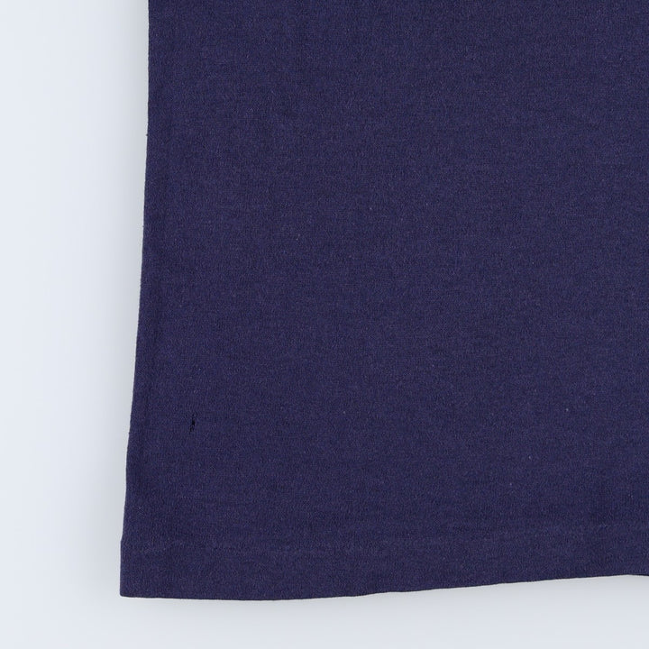 90'S Nike Logo Print T-Shirt, Made in USA, Men's Size M (approx.), Vintage cotton navy blue type Vintage Second Hand