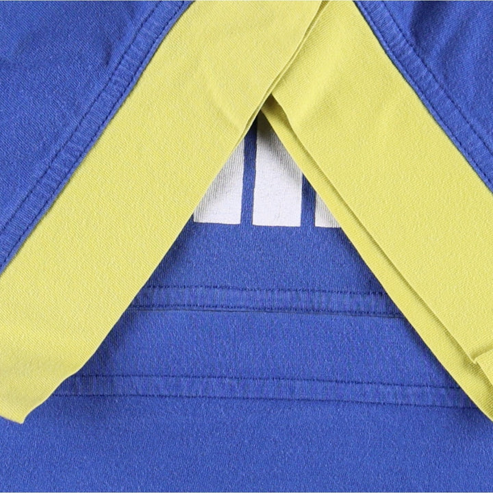 90'S Puma logo t-shirt, men's size M equivalent, vintage. cotton blue type Vintage Second Hand