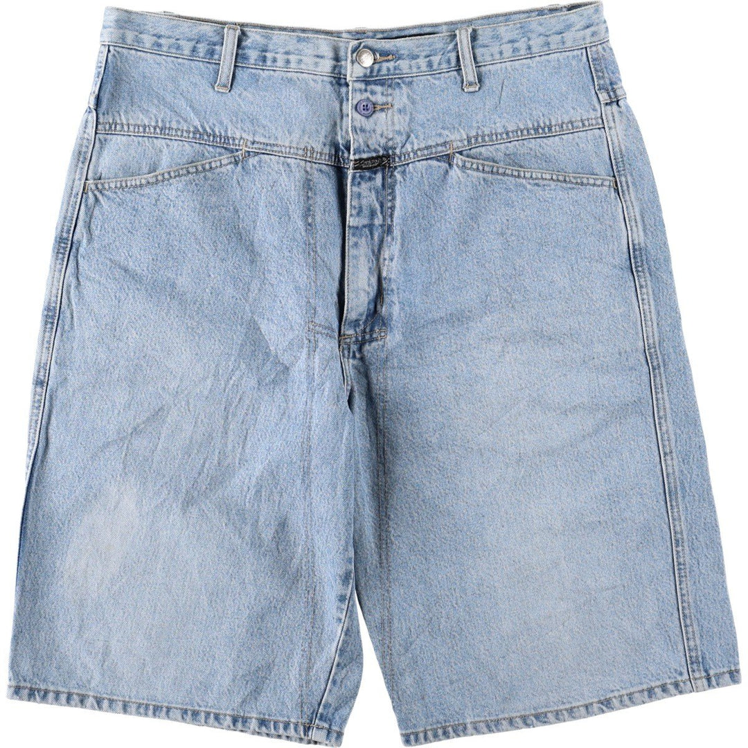 Marithe François Girbaud denim shorts, men's size W36 (approx.) cotton blue type Vintage Second Hand