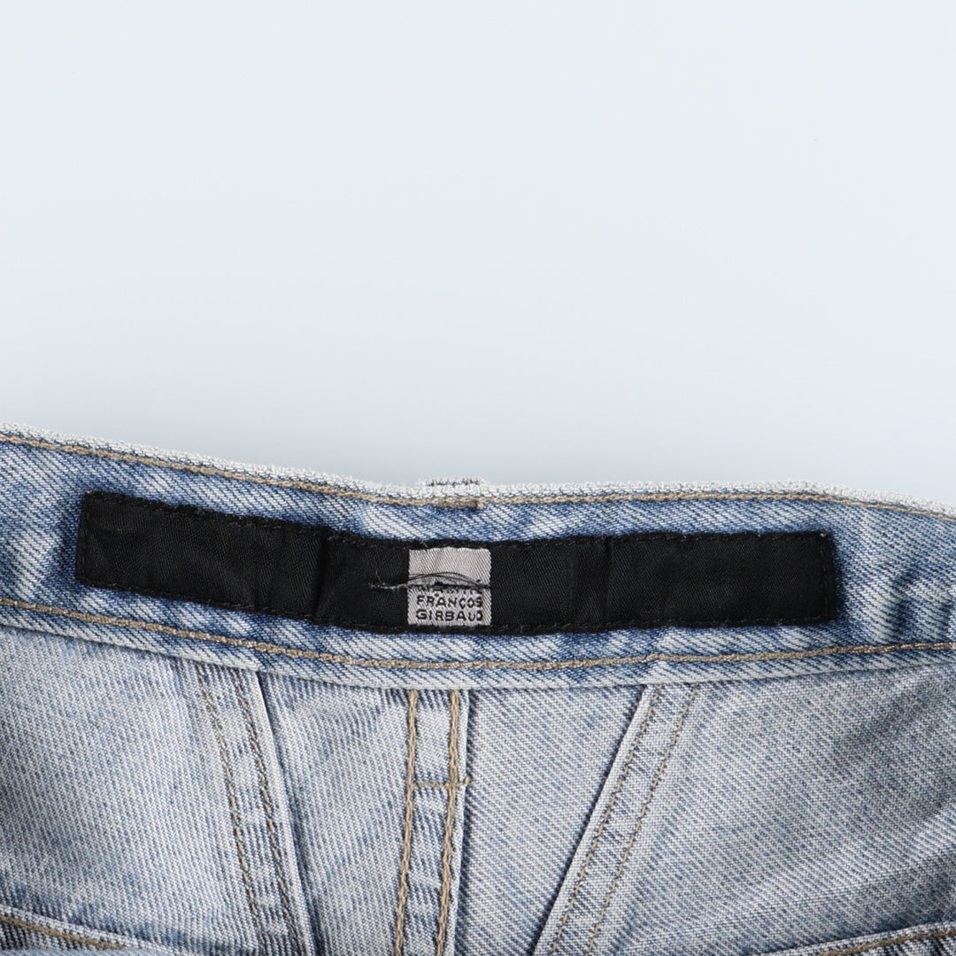 Marithe François Girbaud denim shorts, men's size W36 (approx.) cotton blue type Vintage Second Hand