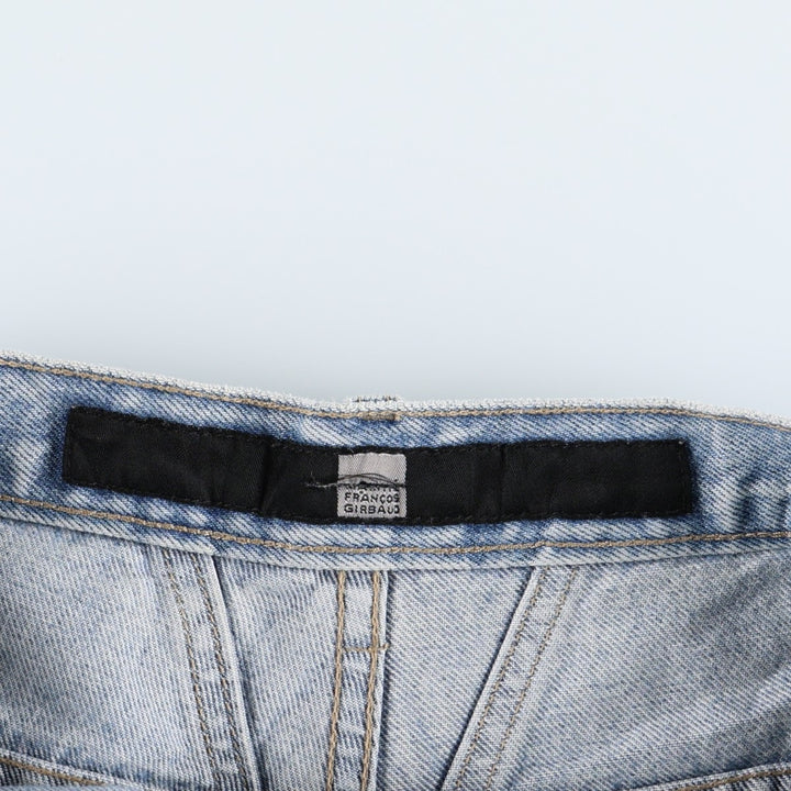Marithe François Girbaud denim shorts, men's size W36 (approx.) cotton blue type Vintage Second Hand