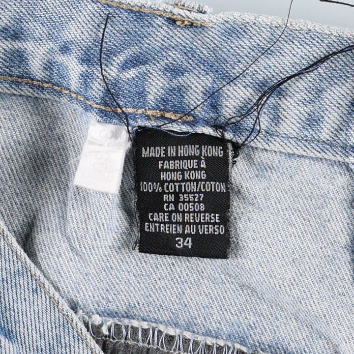 Marithe François Girbaud denim shorts, men's size W36 (approx.) cotton blue type Vintage Second Hand