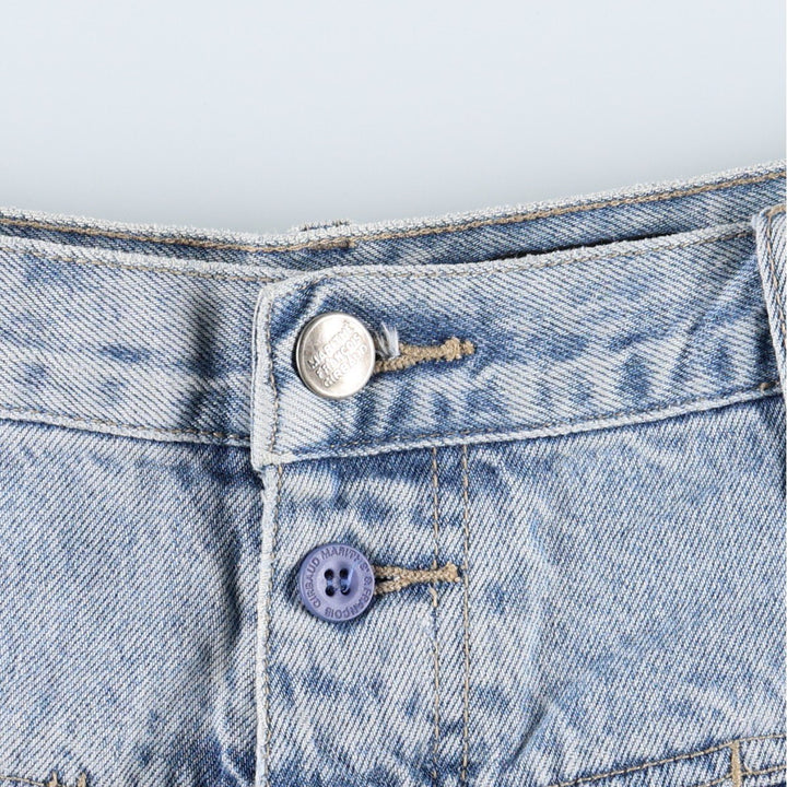 Marithe François Girbaud denim shorts, men's size W36 (approx.) cotton blue type Vintage Second Hand