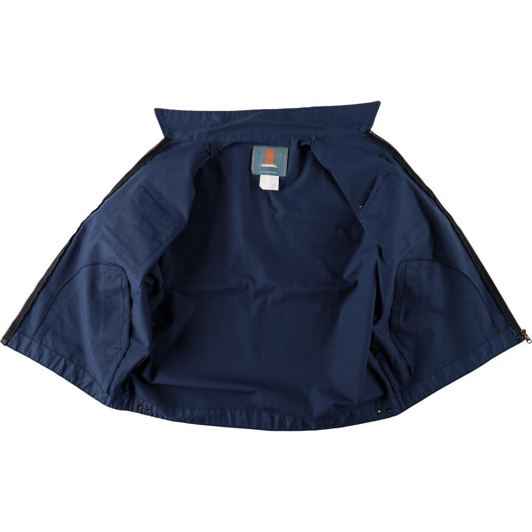 HAMMILL Work Jacket, Made in Canada, Men's Size XL (approx.) polyester navy blue type Vintage Second Hand