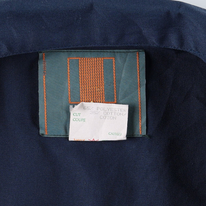 HAMMILL Work Jacket, Made in Canada, Men's Size XL (approx.) polyester navy blue type Vintage Second Hand