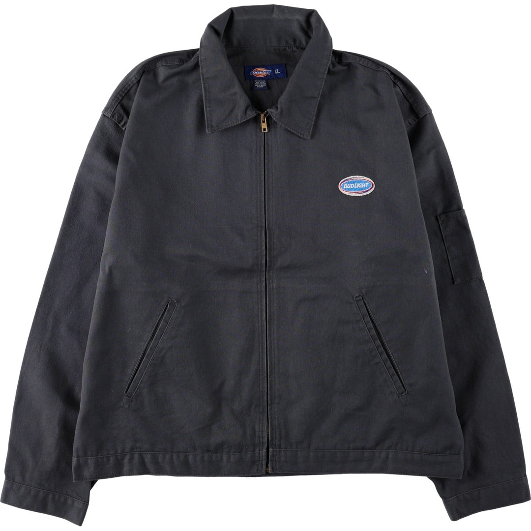 Dickies Eisenhower Work Jacket, Men's XL polyester Charcoal Vintage Second Hand