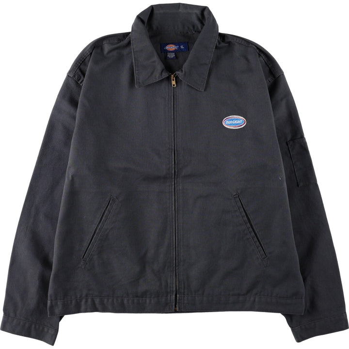 Dickies Eisenhower Work Jacket, Men's XL polyester Charcoal Vintage Second Hand