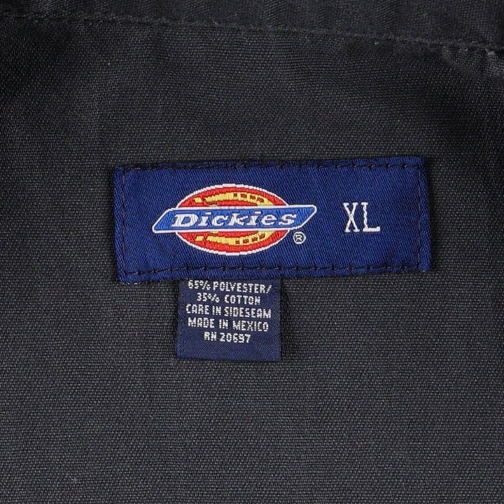 Dickies Eisenhower Work Jacket, Men's XL polyester Charcoal Vintage Second Hand