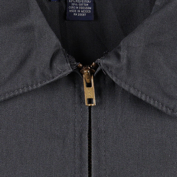Dickies Eisenhower Work Jacket, Men's XL polyester Charcoal Vintage Second Hand