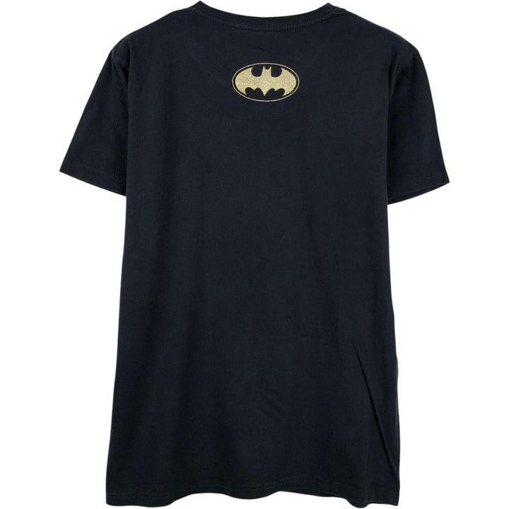 DC Comics Batman Joker Character Print T-Shirt (Men's XL equivalent) unclear black type Vintage Second Hand