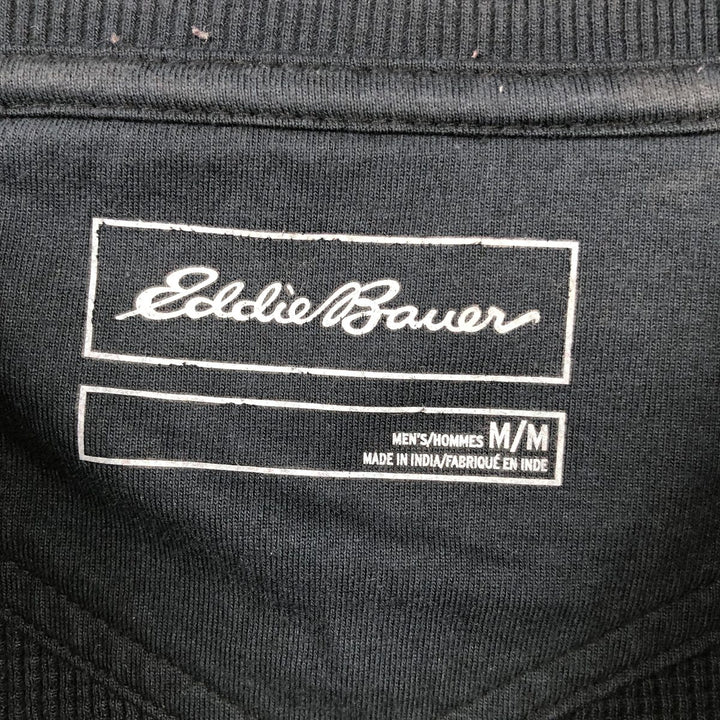 Eddie Bauer Thermal Long-Sleeve T-Shirt, Men's Size M cotton navy blue type Vintage Second Hand
